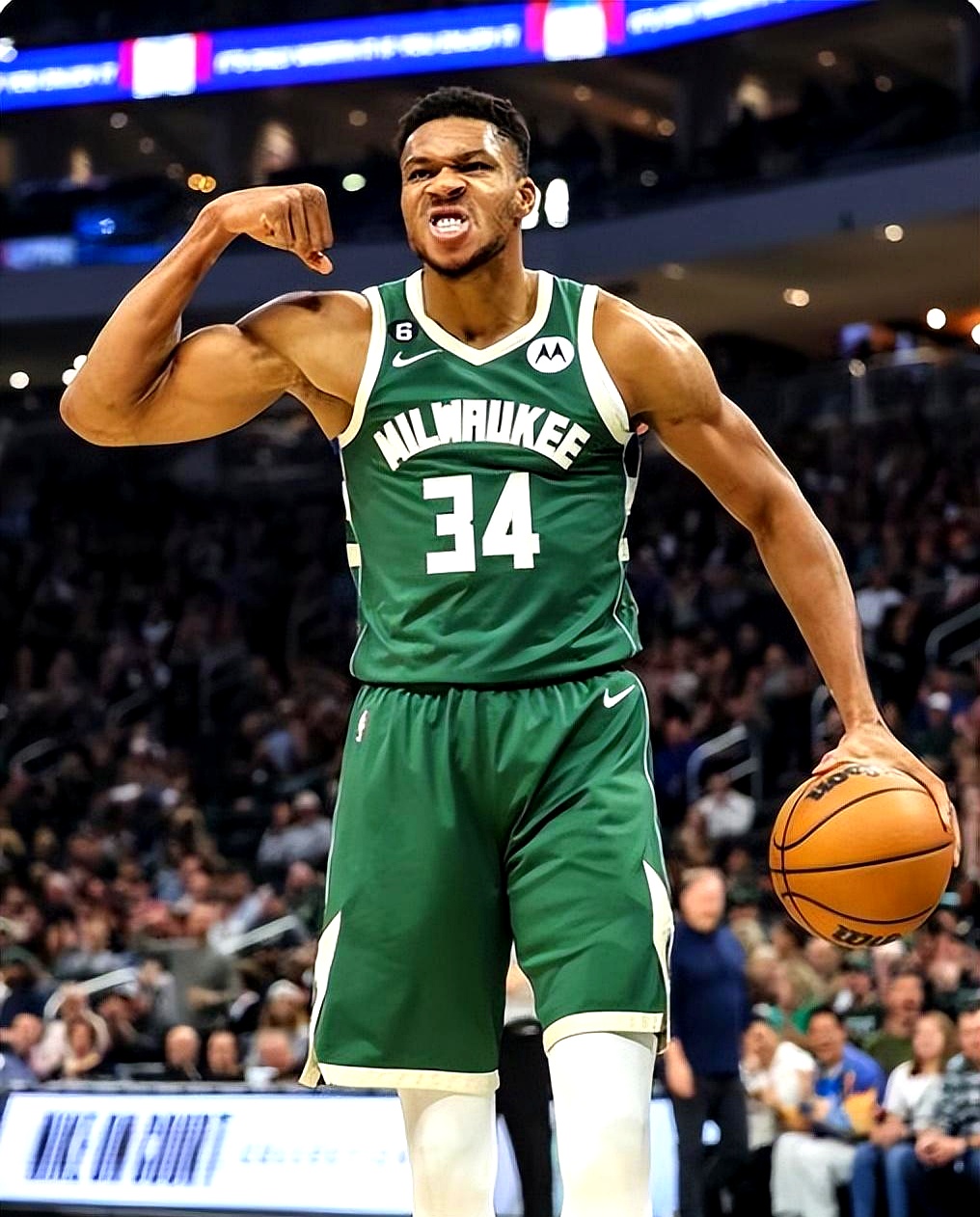 关于雄鹿再胜魔术，字母哥状态火爆的信息